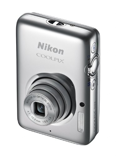 Nikon coolpix S02 ミラーシルバー デジカメ 2723 Nikon Coolpix S02 Compact Digital Camera - Silver (13MP, CMOS